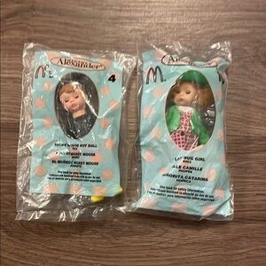 Madame Alexander – McDonald’s set - Mickey Mouse & Lady Bug Girl - New